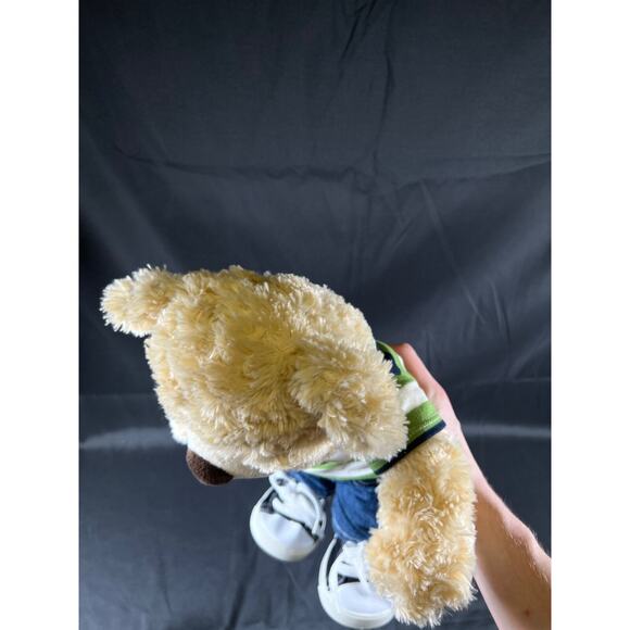 Vintage 2009 Build a Bear Bearemy Teddy Bear Plush Stuffed Animal 17" w/ boots - Picture 7 of 11
